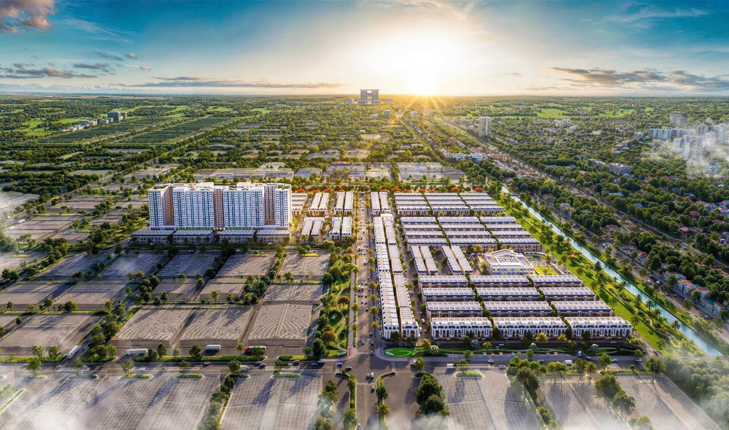 Phối cảnh tổng thể dự án K-Home New City